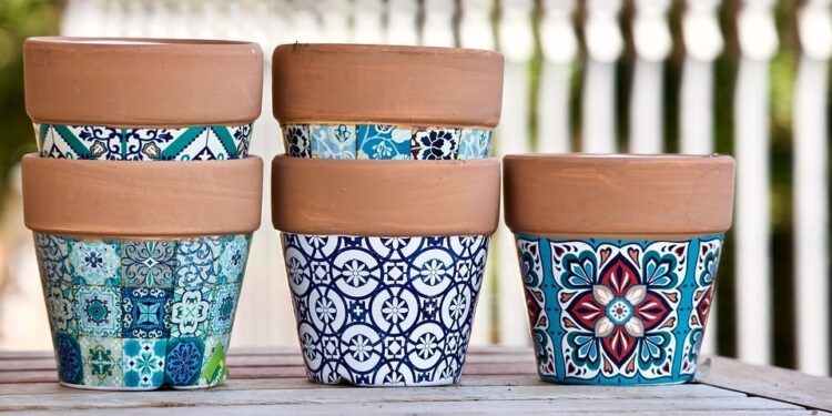 terracotta pots