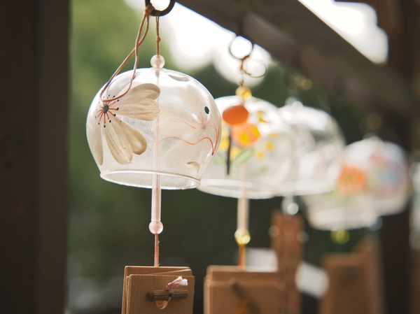 garden japanese wind bells