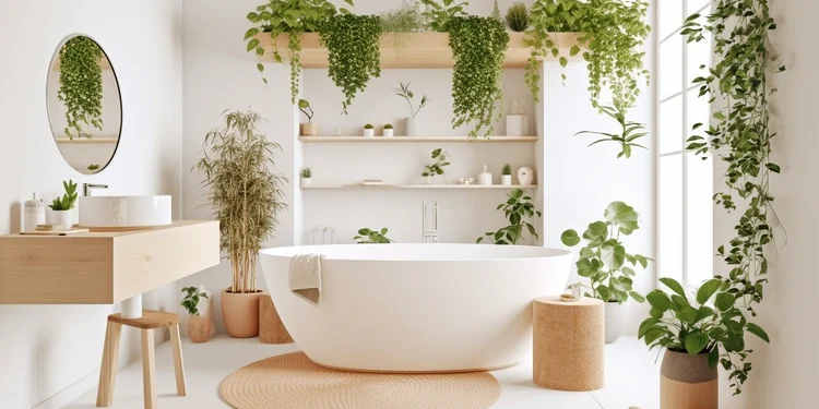 bathroom plants