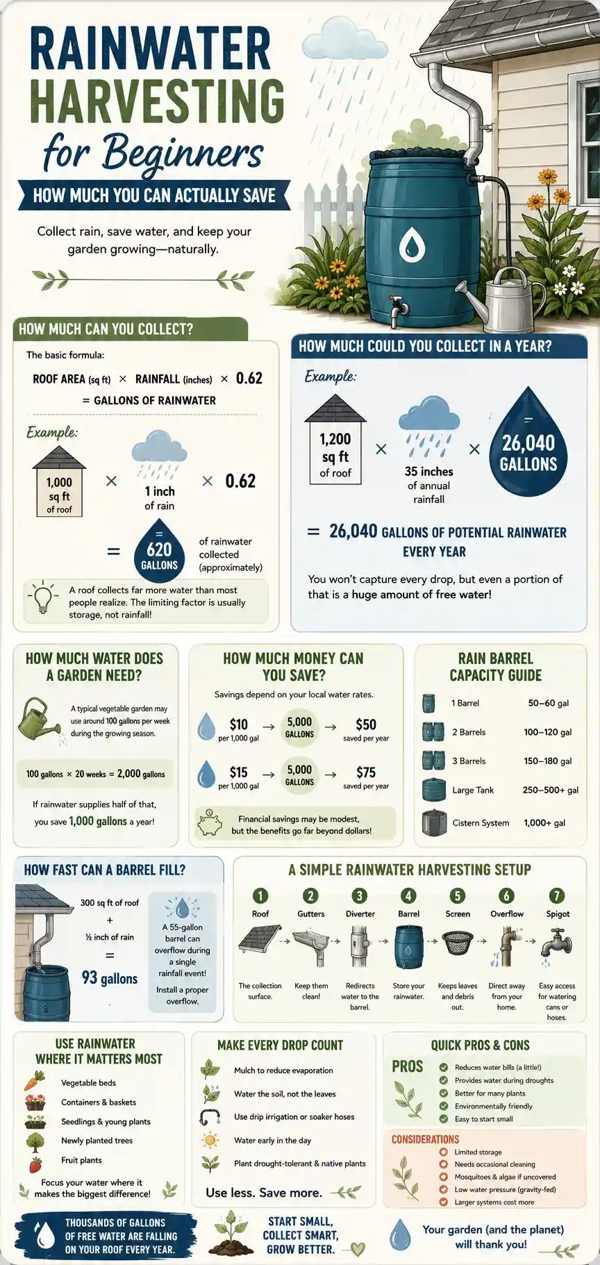 rainwater harvesting for beginners